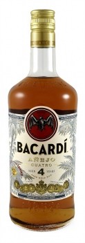 Rum Bacardi 4 Anos Anejo - Porto Rico 