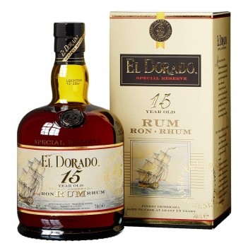 Rum "El Dorado" - 15  Anos - Guiana 