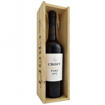 Vinho do Porto Vintage Croft  c/ Caixa Madeira 2017