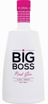Gin Big Boss Pink Floral - Gin Premium Pink 