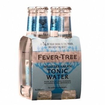 Agua Tonica Fever Tree Mediterranea - 4 Unidades 