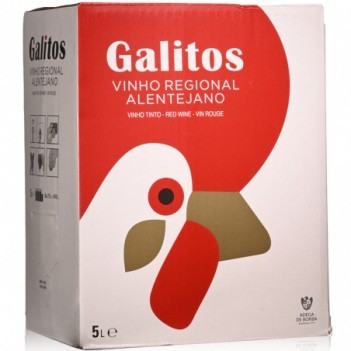 Vinho Tinto Galitos De Borba  " Bag-In-Box " 5Ltr 